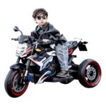 Детский электромотоцикл V9R/Детский электромотоцикл трёхколёсный/Детские электромотоциклы/Детский электромотоцикл с фарами (Детский электромобиль)