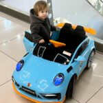 Electric car Porsche BDL-2988-2/Children's electric cars with remote control/Electric car for children with lights and sound effects - Image 4