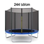 Детский батут 244 см / Батут со страховочной сеткой / Батуты YH-D002