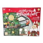 Рождественский поезд с подсветкой и музыкой (елочное украшение, можно повесить на елку) Новогодняя игрушка / Новогодние игрушки / Новогодние поезда / Новогодний поезд — изображение 3