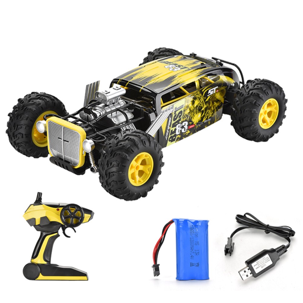 CraZon Hot Rod საბავშვო მანქანა 4x4 ყველგანმავალი მანქანა / ყველგანმავალი დისტანციური მართვის მანქანა დატენვადი აკუმულატორით / დისტანციური და პულტიანი მანქანები / რადიომართვადი მანქანა / სათამაშოები - Image 1