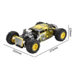 CraZon Hot Rod საბავშვო მანქანა 4x4 ყველგანმავალი მანქანა / ყველგანმავალი დისტანციური მართვის მანქანა დატენვადი აკუმულატორით / დისტანციური და პულტიანი მანქანები / რადიომართვადი მანქანა / სათამაშოები - Image 7