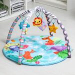 Детский игровой коврик с аксессуарами / Многофункциональная игровая зона для малышей / Детский игровой коврик / Мягкий детский коврик / Зона развлечений для малышей / Детские развивающие игровые коврики — изображение 4