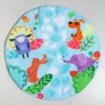 Детский игровой коврик с аксессуарами / Многофункциональная игровая зона для малышей / Детский игровой коврик / Мягкий детский коврик / Зона развлечений для малышей / Детские развивающие игровые коврики — изображение 7