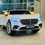 Детский двухместный электромобиль Mercedes WN-506/Детский электромобиль/Детские электромобили с дистанционным управлением/Детский электромобиль со световыми и звуковыми эффектами — изображение 9