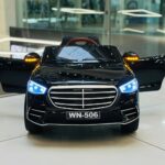 Детский двухместный электромобиль Mercedes WN-506/Детский электромобиль/Детские электромобили с дистанционным управлением/Детский электромобиль со световыми и звуковыми эффектами — изображение 5