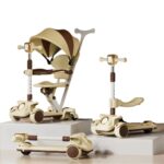 საბავშვო სკუტერი დაკვეცადი 4-1-ში / ბავშვის სკუტერი / ბავშვის სკუტერები / საბავშვო სკუტერები / სკუტერები ბავშვებისთვის(სამაკატი, გორიალა) - Image 2