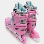 გორგოლაჭი / უნივერსალური გორგოლაჭები LED ბორბლებით / როლიკი / როლიკები (რეგულირებადი ზომები 31–38) - Image 5