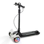 დაკეცვადი საბავშვო სკუტერი / საბავშვო სკუტერები  / სკუტერი LED განათებით და მუსიკის ჩასართავი ფუნქციით / საბავშვო სკუტერი დასაკეცი /  ბავშვთა სკუტერი / სამბორბლიანი სკუტერი  (სამაკატი, გორიალა, თვითგორია) - Image 11