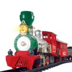 ნაკრები საშობაო მატარებელი განათებითა და მუსიკით (საშობაო ხის დეკორაცია, შესაძლებელია ნაძვის ხეზე ჩამოკიდება) / საახალწლო სათამაშო / საახალწლო სათამაშოები / საახალწლო მატარებლები / საახალწლო მატარებლი - Image 2