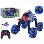 Crazon ტრანსფორმატორი მანქანა როლიკებიანი ბორბლებით / დარტყმაგამძლე საბავშვო მანქანები / კასკადიორი ჯიპი / რადიომართვადი მონსტრი მანქანა / საბავშვო მანქანა / საბავშვო მანქანები / პულტიანი მანქანა / 360 გრადუსით მბრუნავიდი მანქანა / დისტანციური მართვის მანქანა Crazon Transformation Monster