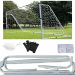 ფეხბურთის კარის ნაკრები (რკინის კონსტრუქციით და ბადით)  SG301-1/ ფეხბურთის კარი / ფეხბურთის სავარჯიშო ბადე / ფეხბურთის კარების აღჭურვილობა /  ფეხბურთის კარებები - Image 2