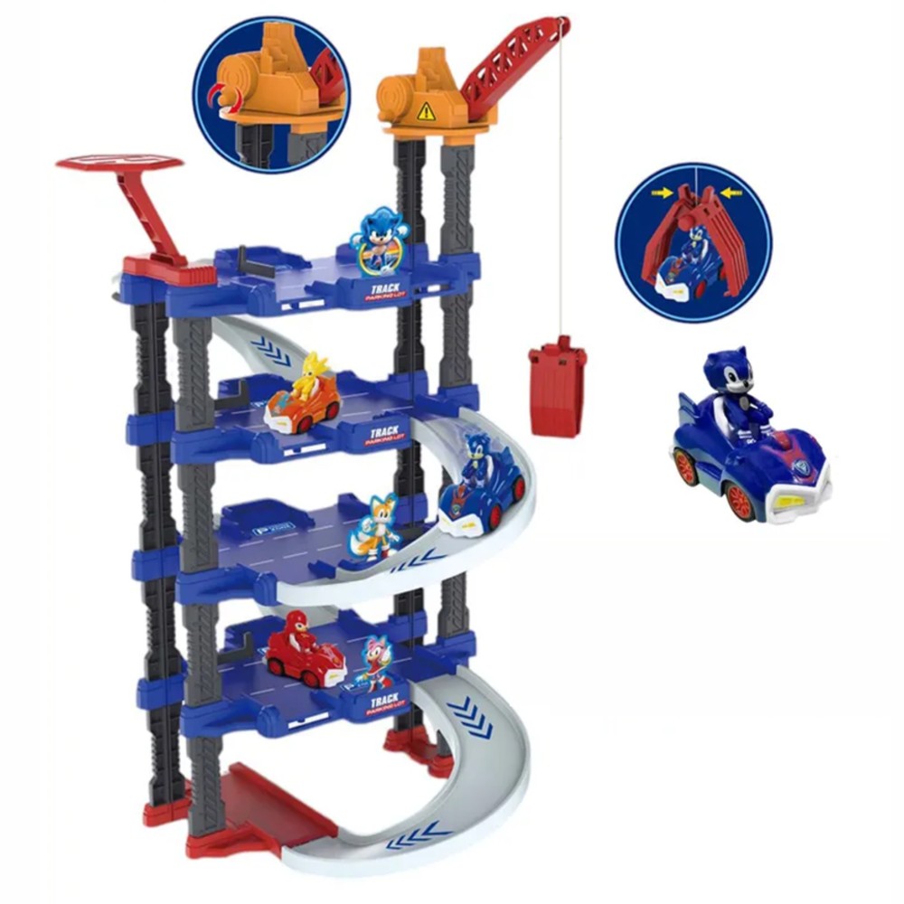 PARKING LOT SONIC 4-level prefabricated lift-elevator overpass, 6 cars/ Sonic parking lot / Children's play parking - Image 1