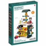 Market Playset სათამაშო სუპერმარკეტი / სათამაშო სუპერმარკეტი 47 დეტალით / საბავშვო სავაჭრო სათამაშო ნაკრები / საბავშვო სავაჭრო ბაზარი / სათამაშოები - Image 3