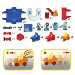 PARKING LOT SONIC ავტოსადგომი 4-დონიანი ასაწყობი ამწე-ლიფტით ესტაკადა, 6 მანქანა/ სონიკის ავტოსადგომი / საბავშვო სათამაშო პარკინგი - Image 3