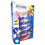 PARKING LOT SONIC ავტოსადგომი 4-დონიანი ასაწყობი ამწე-ლიფტით ესტაკადა, 6 მანქანა/ სონიკის ავტოსადგომი / საბავშვო სათამაშო პარკინგი - Image 4